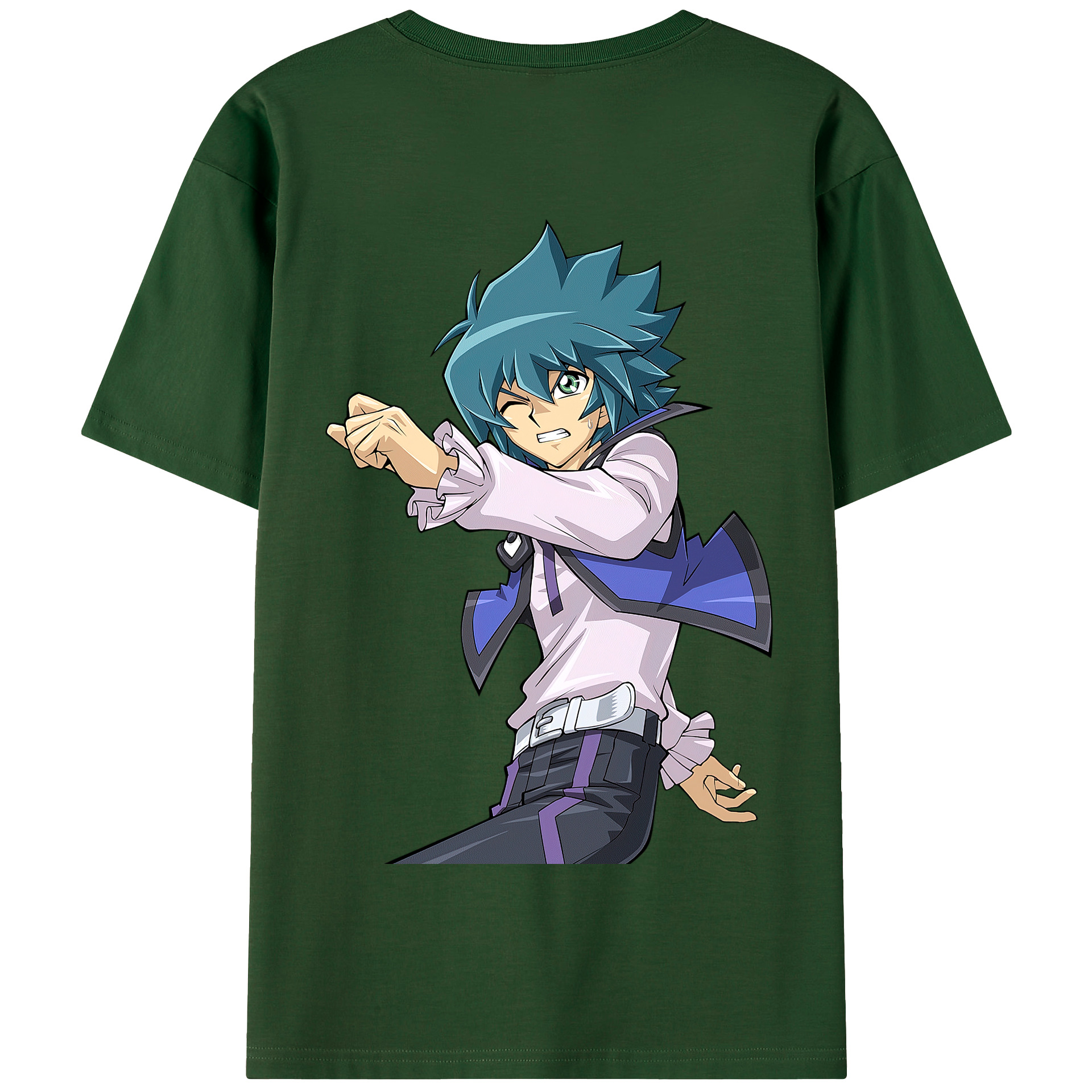 （画像用） 遊☆戯☆王 Yu-Gi-Oh! 綿100％半袖Tシャツ（背面プリント）